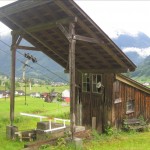 Leuggelenbahn Am Tag des Abbruchs